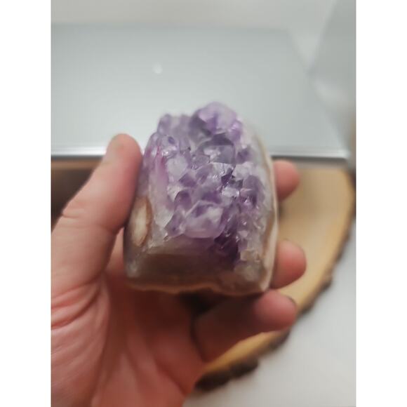 Amethyst Geode Cluster. .66lb - Picture 7 of 11